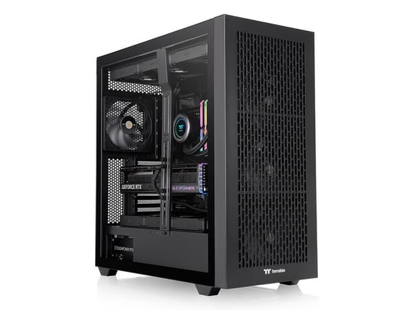 Thermaltake AX500, Full Tower, PC, Svart, ATX, EATX, micro ATX, Mini-ITX, SSI CEB, SSI EEB, SPCC, Stål, Härdat glas, 18,5 cm