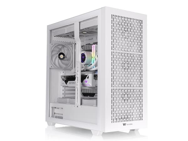Thermaltake AX500, Full Tower, PC, Vit, ATX, EATX, micro ATX, Mini-ITX, SSI CEB, SSI EEB, SPCC, Stål, Härdat glas, 18,5 cm