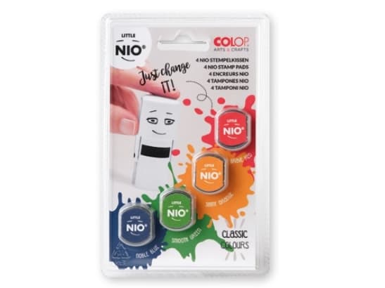 set of four interchangeable pillows little nio 4 colors