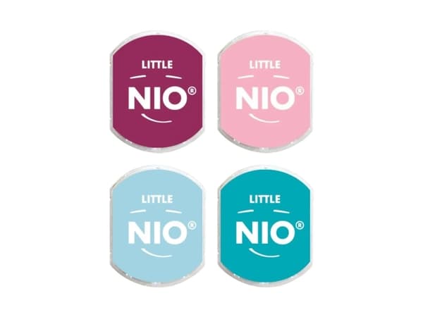 Colop NIL098, Flerfarget, Blå, Mynte, Rosa, Rød, 4 stykker, Alle kjønn, 1 mm