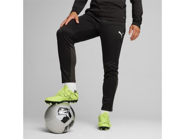PUMA teamGOAL, Treningsbukser, Fotball, Hankjønn, Sort, Voksen, Monokromatisk