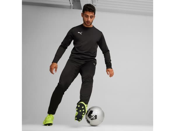 PUMA teamGOAL, Treningsbukser, Fotball, Hankjønn, Sort, Voksen, Monokromatisk