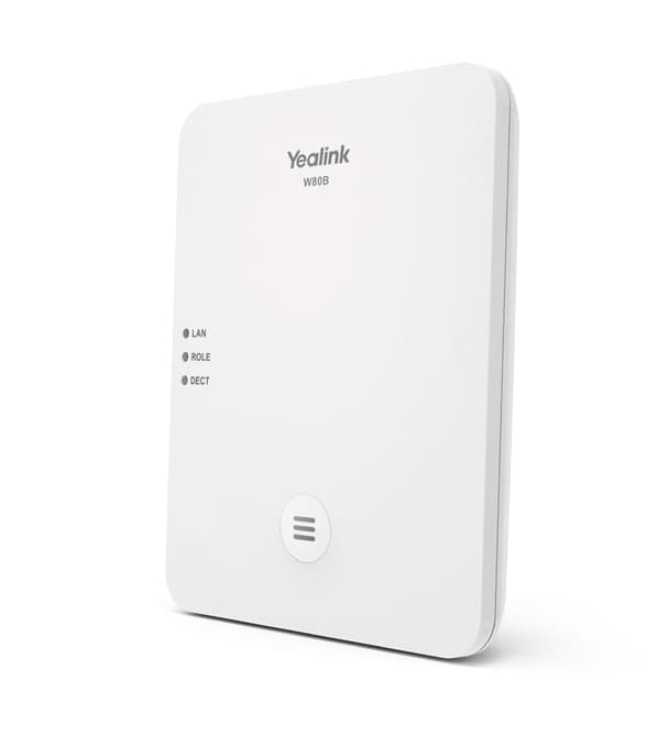 Yealink W80B basstation för DECT Vit