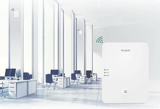 Yealink W80DM basstation för DECT Vit