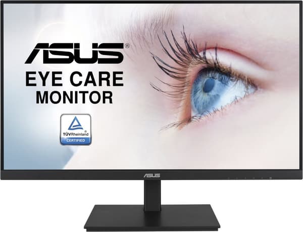 ASUS VA27DQSB platta pc-skärmar 68,6 cm (27") 1920 x 1080 pixlar Full HD LED Svart Svart