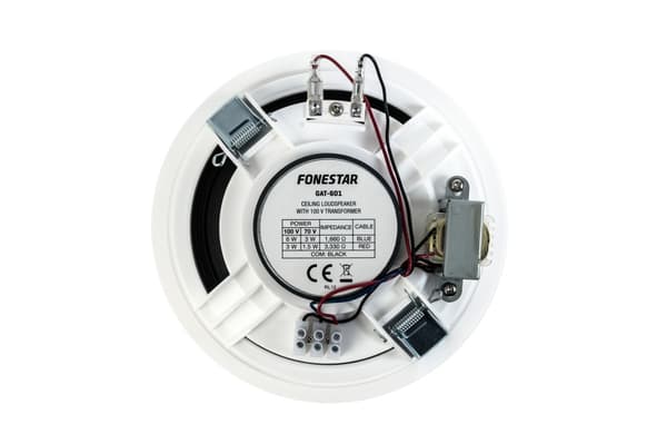 Fonestar GAT-601 - 100V Takhögtalare 6,5'' vit