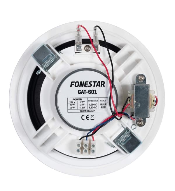 Fonestar GAT-601 - 100V Takhögtalare 6,5'' vit