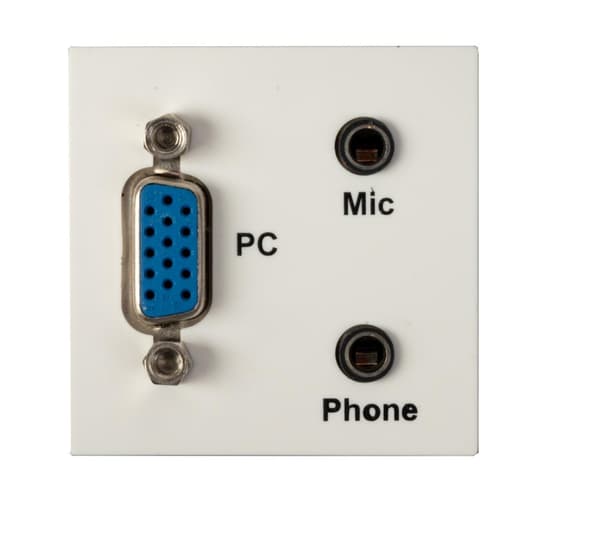 Fonestar WP-52JVJ - VGA D15 naarasliitinpaneeli