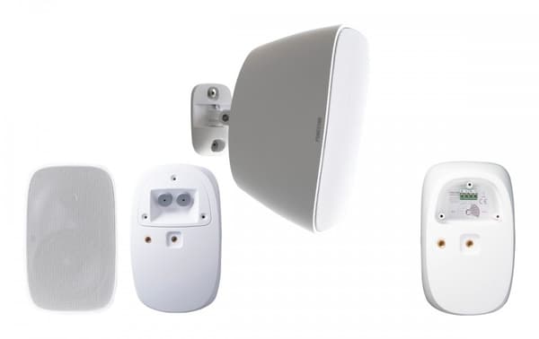 Fonestar SONORA-4TB - 2-vejs vandtæt højttaler 100V, 30W, hvid