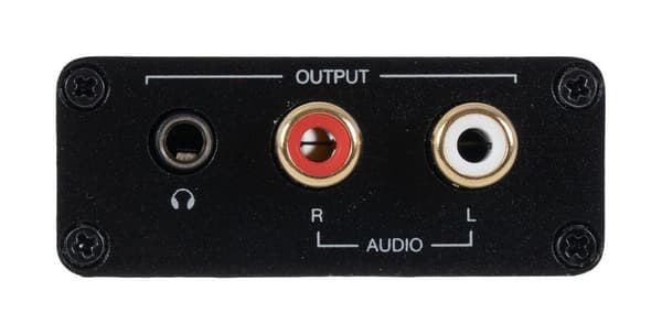 Fonestar FO-41DAH - digital-till-analog ljudomvandlare, omvandlare med hörlursutgång