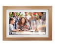 Pikkukuva 1 / 9: Digitaalinen valokuvakehys FULL HD FRAMEO Wi-Fi IPS kosketusnäyttö 15.6”" 16GB Denver PFF-1543LW vaalea puu