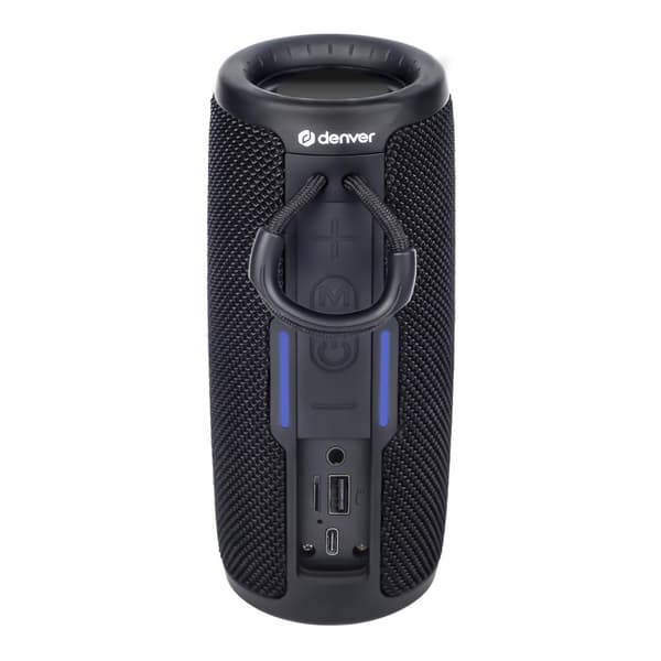 Bluetooth-kaiutin IPX4, USB/MicroSD Denver BTV-150B musta
