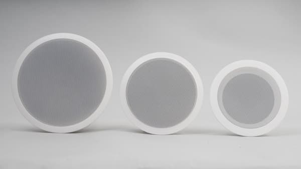 Fonestar GAT-501 - 100V, 5'' rund indbygget højttaler, hvid