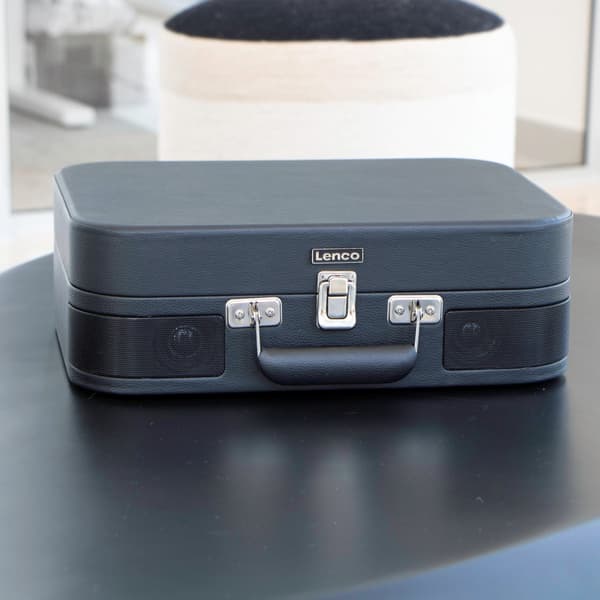 Lenco TT-116BK - pladespiller med indbyggede højttalere og Bluetooth