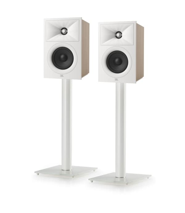 JBL Stage 240W ja JBL Stage 250W -hyllykaiuttimille omistetut telineet, korkeus 60 cm