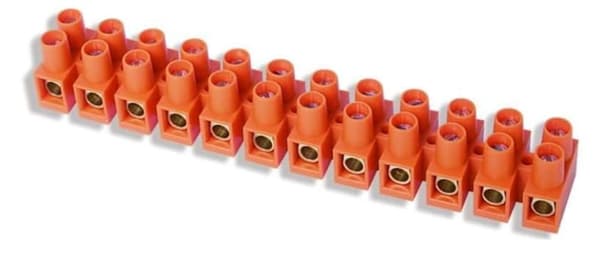 Ikke-brandbar klemrække LZ-12 6mm