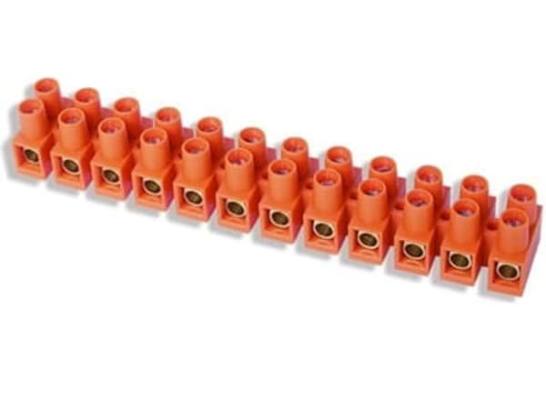 Ikke-brandbar klemrække LZ-12 6mm