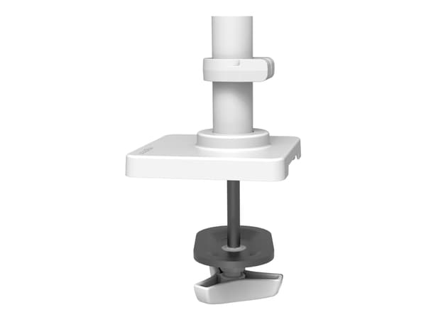 Ergotron LX Pro - Monteringssats (standard base, 5" pole, stångklämma, grommet bolt, platta, vred) - conversion kit - stål, aluminium - vit - skrivbo