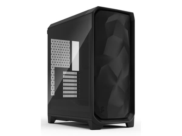 Fractal Design Meshify 3 - - sidepanel med vindu - ingen strømforsyning - USB/Audio/Mic Sort
