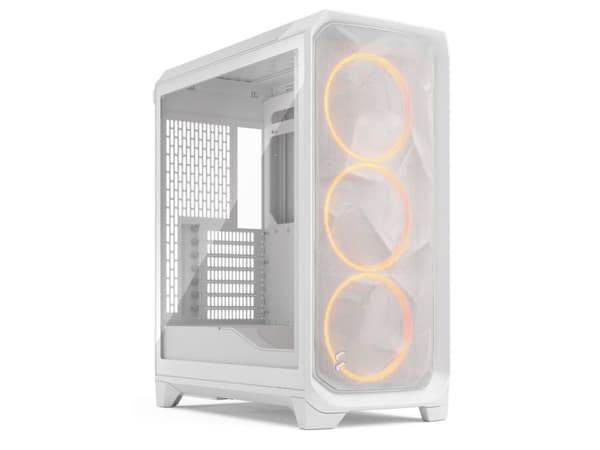 Fractal Design CAS Meshify 3 White RGB TG Clear Tint (FD-C-MES3A-07) Valkoinen