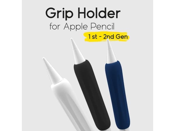 SBS DDGRIPHOLDER, Holder, Sort, Blå, Hvit, Silikon, 3 stykker