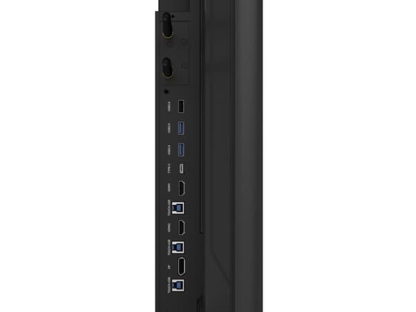 Kindermann TD-1186² Interaktiv platt skärm 2,18 m (86") WLAN 400 cd/m² 4K Ultra HD Svart Pekskärm Inbyggd processor Android 18/7 (86W61-B)