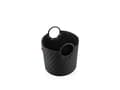 Miniatyrbilde 4 av 5: Reisenthel loophome S, Sort, Aluminium, Polyester, Kurv, Monokromatisk, Geometrisk mønster, Innendørs