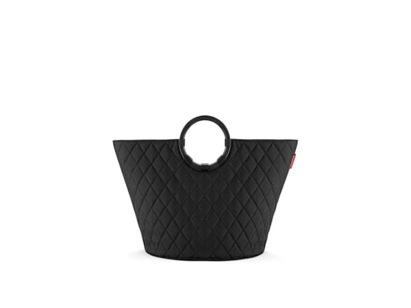 Reisenthel loophome S, Sort, Aluminium, Polyester, Kurv, Monokromatisk, Geometrisk mønster, Innendørs
