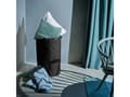 Miniatyrbild 2 av 4: Reisenthel homebasket L, Svart, Gjuten aluminium, Polyester, Korg, Monokromatiskt, Geometriskt mönster, inomhus