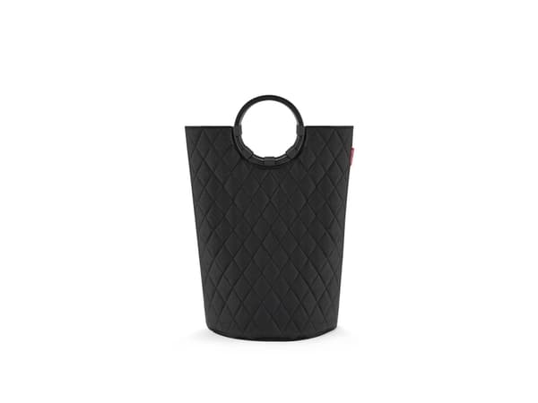 Reisenthel loophome M, Svart, Gjuten aluminium, Polyester, Korg, Monokromatiskt, Geometriskt mönster, inomhus