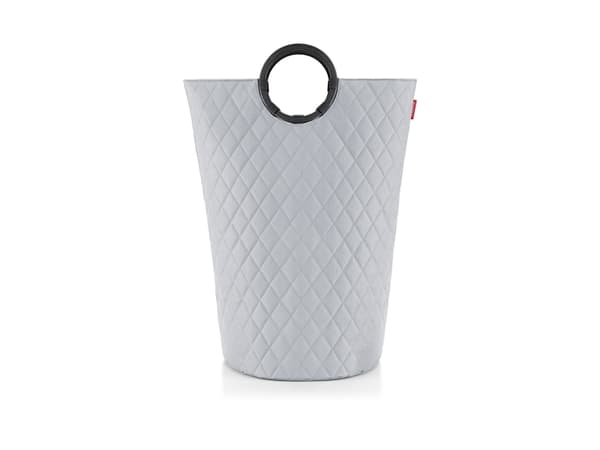 Reisenthel loophome L, Grå, Gjuten aluminium, Polyester, Korg, Monokromatiskt, Geometriskt mönster, inomhus