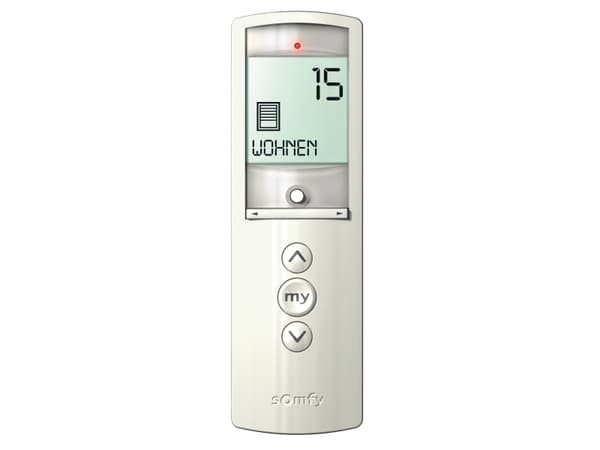 Somfy 1811020, Smart hemenhet, Tryckknappar, Inbyggd display, Vit