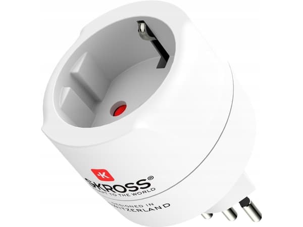 Skross Travel Adapter Eurooppa - Sveitsi + Italia + Brasilia
