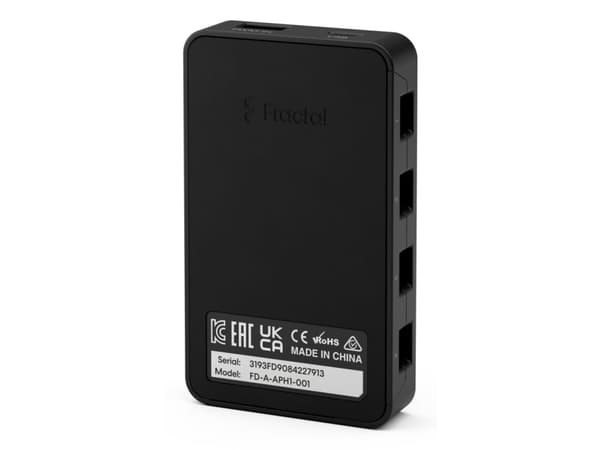 Fractal Design FD-A-APH1-001, Ventilator controller, Sort, 4-polet, SATA, 53 mm, 90 mm