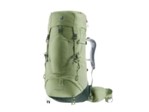 Deuter Aircontact Lite 35+10 SL, Innvendig ramme, Topp, Turgåing, Grønn, Limefarget, Unisex, Polyamid, Polyester