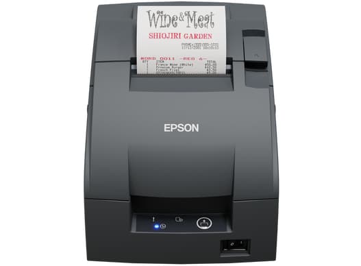 Epson TM U220IIB (102P0) - Kvittoskrivare - dubbelfärgad (monokrom) - punktmatris - Rulle (7,6 cm) - 16 cpi - 9 pin - upp till 8.8 rader/sek - parall