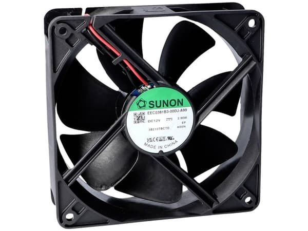 Sunon Aksial ventilator 24 V/DC 61.15 m³/h