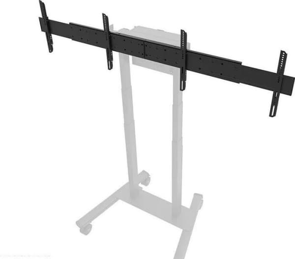 Neomounts PLASMA-W065 - Brakett - fast - for flatpanel - sølv - skjermstørrelse: 37"-75" - veggmonterbar