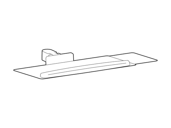 Ergotron LX Pro - Monteringssats (tangentbordets pivot, tangentbordsfack, utdragbar musbricka, handledsstöd) - för tangentbord - conversion kit - vit