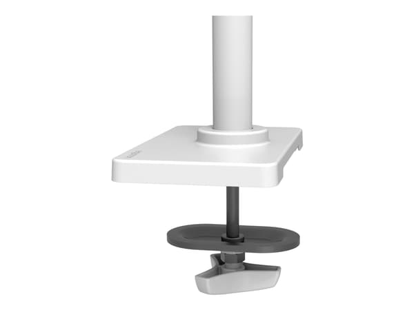 Ergotron LX Pro - Monteringssett (large base, 12"-stang, stangkrave, grommet bolt, plate, knott) - conversion kit - stål, aluminium - hvit - skrivebo