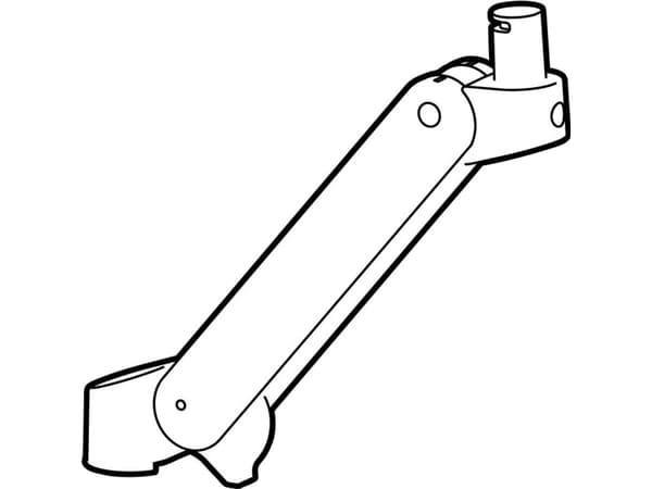 Ergotron LX Pro - Monteringskomponent (arm without pivot) - Konstant kraftteknologi - svart - monitorarm