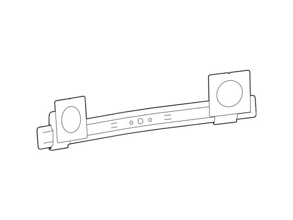 Ergotron LX Pro - Monteringssett (bue, 2 svingtapper) - for flatpanel - dual direct, conversion kit - mørk grå - skjermstørrelse: 27" - monitorarm -