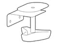 Miniatyrbilde 1 av 2: Ergotron LX Pro - Monteringssett (2-dels skrivebordslampe, tilbehørsfastvare) - replacement kit - aluminium, stål - skrivebordsmonterbar