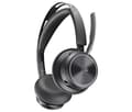 Miniatyrbild 2 av 8: POLY Voyager Focus 2 Microsoft Teams Certified USB-C-C Headset +USB-C/A Adapter +Charging Stand