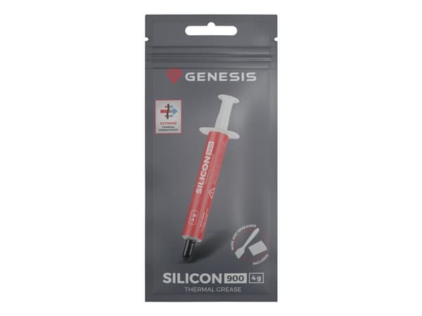 GENESIS Silicon 900, Thermal grease, Grey, 250 °C, -50 °C, 12.8 W/m·K, 2.8 g/cm³