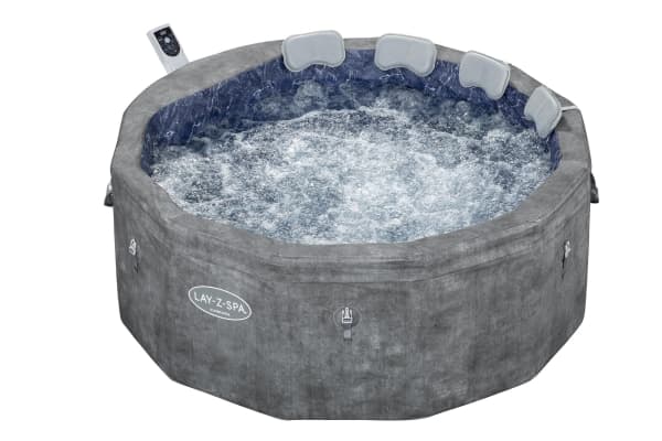 Bestway Lay-Z-Spa Carrara ThermaCore UltraFit Smart AirJet 6 outdoor hot tub, 170 cm x 65 cm