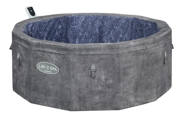 Bestway Lay-Z-Spa Carrara ThermaCore UltraFit Smart AirJet 6 outdoor hot tub, 170 cm x 65 cm