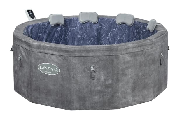 Bestway Lay-Z-Spa Carrara ThermaCore UltraFit Smart AirJet 6 outdoor hot tub, 170 cm x 65 cm