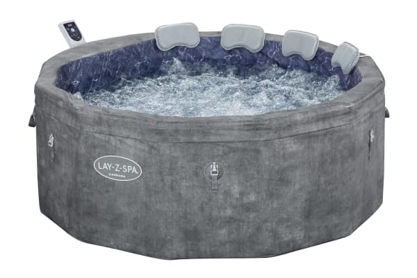 Bestway Lay-Z-Spa Carrara ThermaCore UltraFit Smart AirJet 6 outdoor hot tub, 170 cm x 65 cm