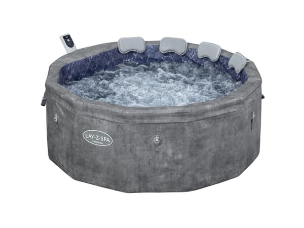 Bestway Lay-Z-Spa Carrara ThermaCore UltraFit Smart AirJet 6 outdoor hot tub, 170 cm x 65 cm